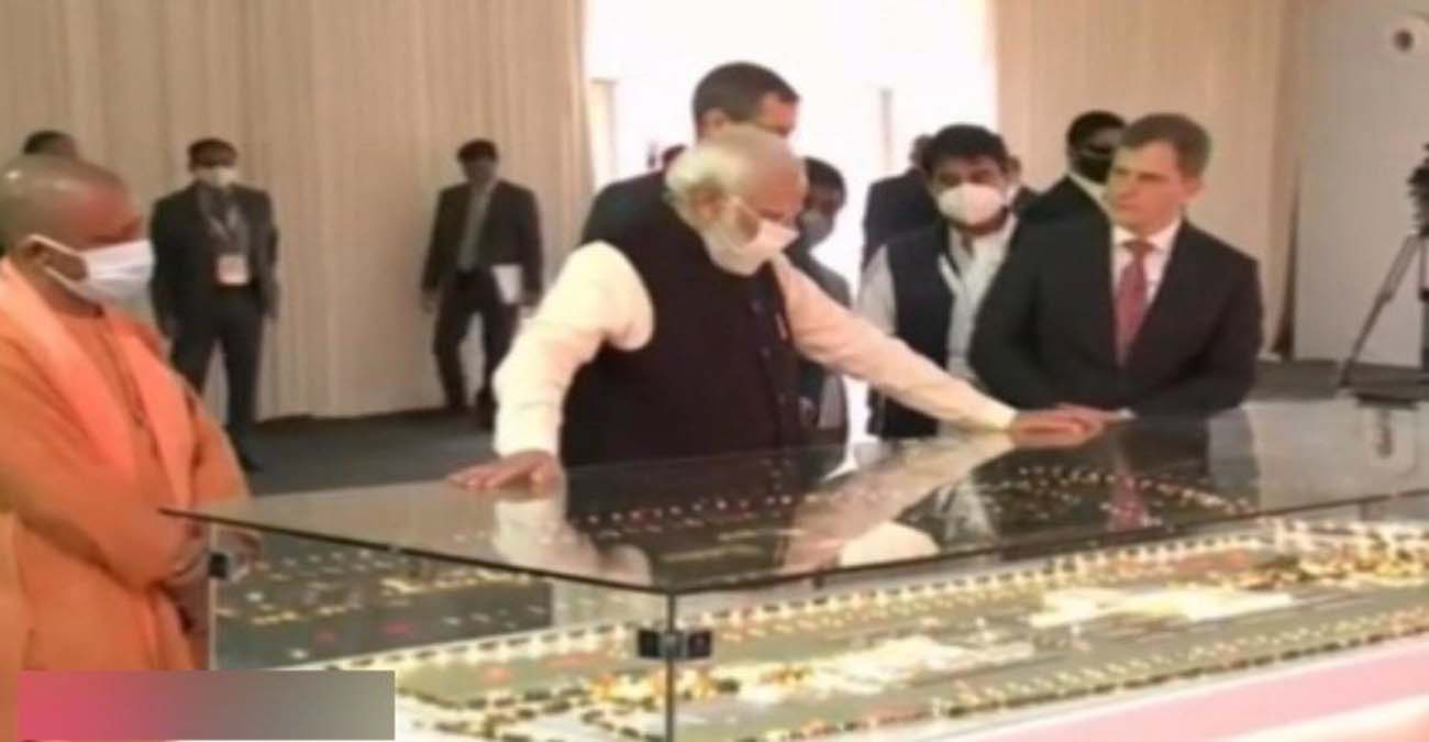 PM Modi Gift To UP Foundation Stone Of Asia Largest International