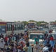  Migrant labourers block Yamuna Expressway in Agra region