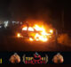  Agra woman burn alive in burning car, Husband rescued #agranews