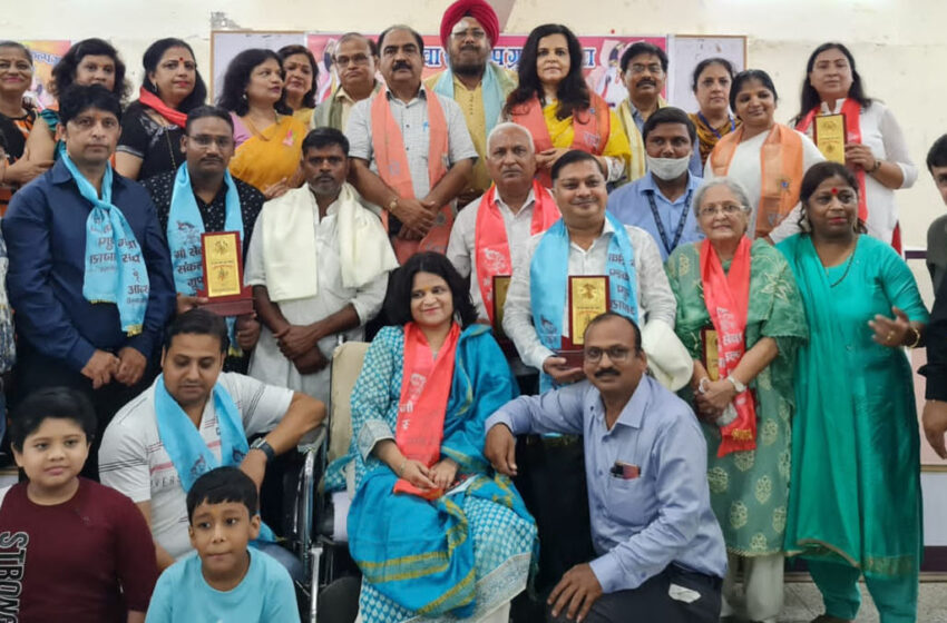 Cow care institutions were honored in Agra#agranews