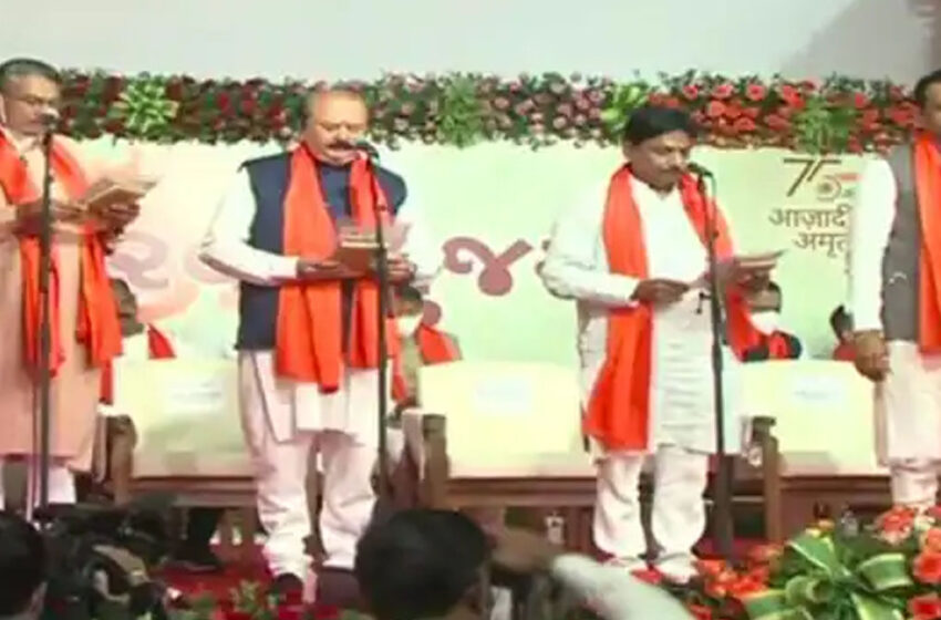 All ministers of Rupani government out