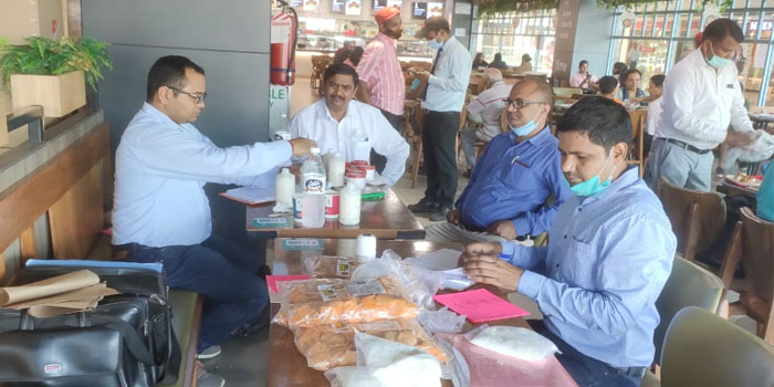  FSDA action at Haldiram’s outlet in Agra #agranews