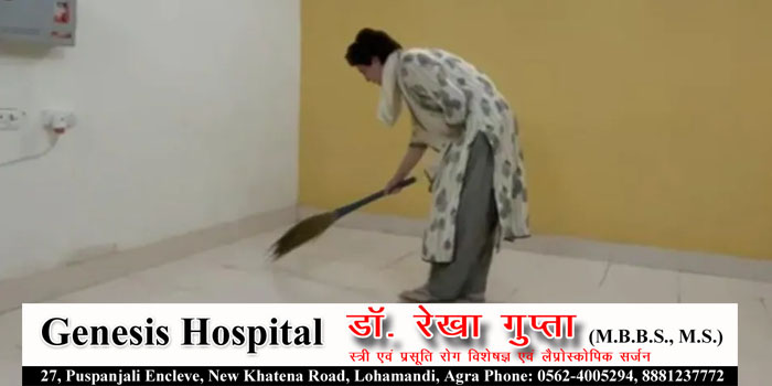  Lakhimpuri Kheri: Priyanka Gandhi sweeps the guest house in Sitapur