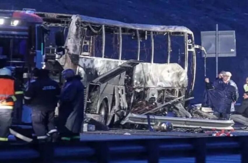 Massive fire in bus in Bulgaria, 46 people burnt alive, including children