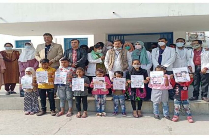  In AMU, children were told about the negative effects of mobile