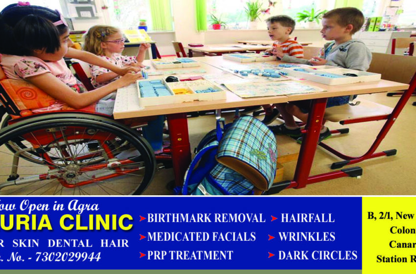  Registration Started for Special Children at Sky Physiotherapy Center in Agra…#agranews