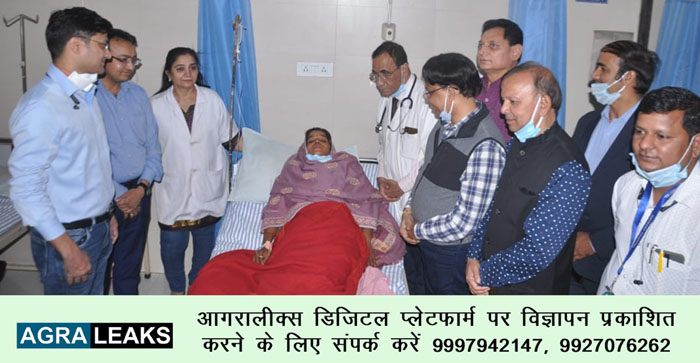  Free operation of breast cancer victim in Navdeep Hospital, Agra…#agranews