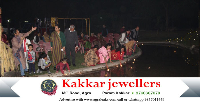 Agra’s Rotary Club celebrated Dev Deepawali