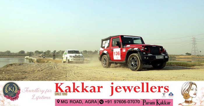  Agra Taj Car Rally 2022 in Pics: Participants passing through rough roads, Winners will get reward tomorrow…#agranews