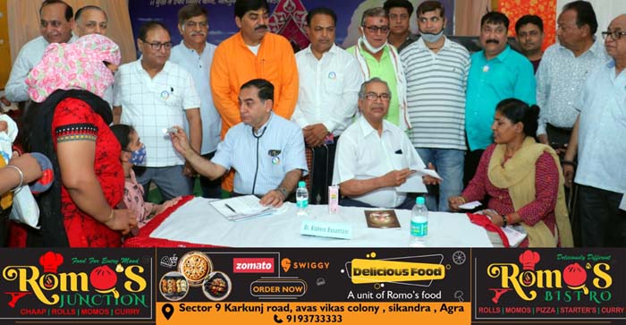  Agra News: 435 people took advantage of free medical camp in Agra…#agranews