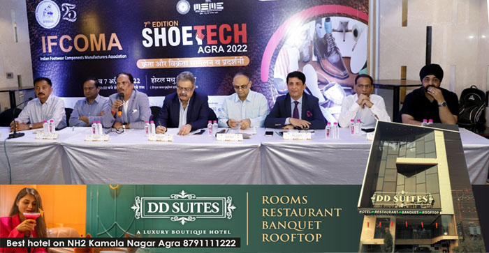  Agra News:  Footwear component exhibition shoe tech in Agra from Wednesday…#agranews