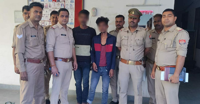  Agra News: Police caught two miscreants doing chain snatching…#agranews