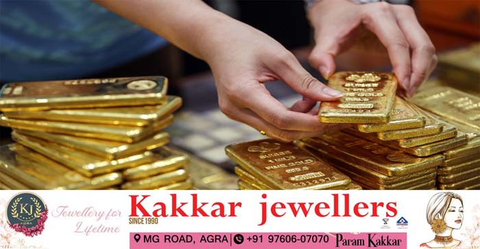  Agra news: Gold and silver prices fall in the bullion market before Holashtak, softening trend in the futures market