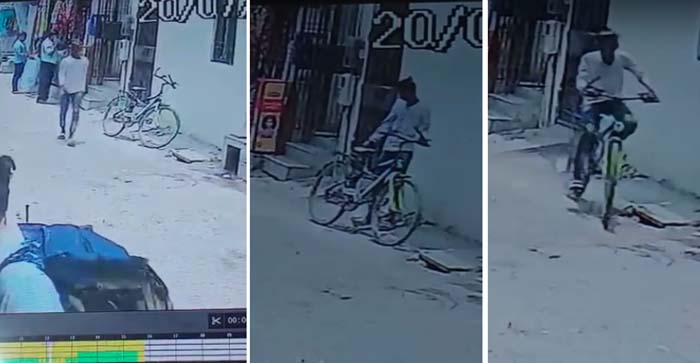  Video News: NCC cadet’s cycle stolen from Raja ki Mandi. thief seen in CCTV footage…#agranews