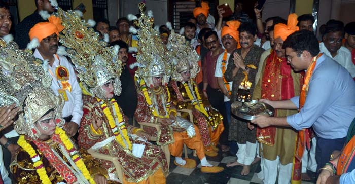  Rambarat Live: Ram Baraat celebration in Agra, First picture of Sri Ram, Sri Lakshaman, Sri Bharat and Sri Shatrughna