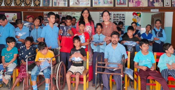  Agra News: Activity for special children in Tears Institute of Intellectuals…#agranews