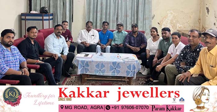  Agra News: Harish Dharia elected president of District Arm Wrestling Association in Agra…#agranews