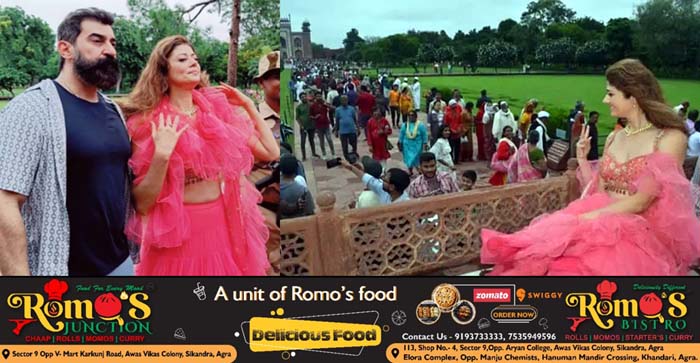  Filmi Stars in Agra: Actress Pooja Batra visited the Taj Mahal, Anupam Kher visited the Gurdwara Guru ka Taal…#agranews