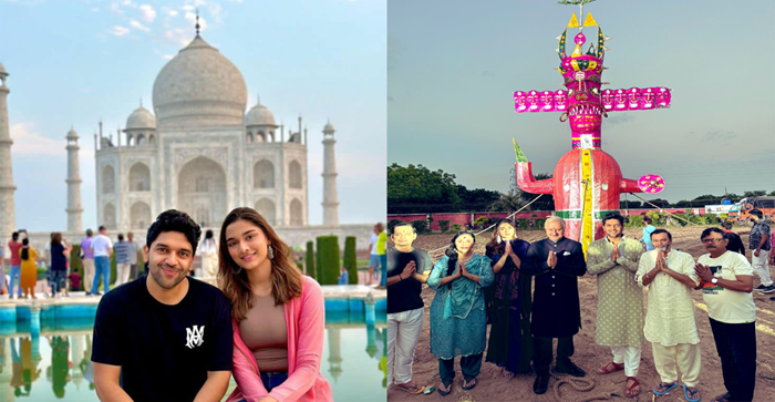  Agra News: Bollywood actors came to see Ravana at Ramlila Ground and Taj Mahal…#agranews
