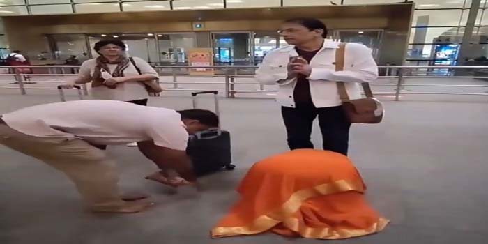  Actor Arun Govil is not yet free from the image of Lord Shri Ram, female fan bows down