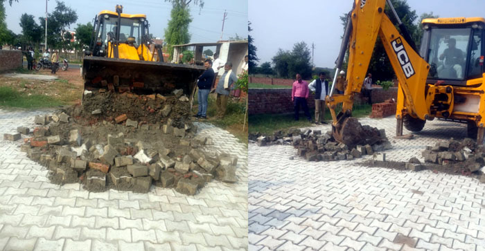  Agra News: ADA bulldozers run on two illegal colonies in Agra…#agranews