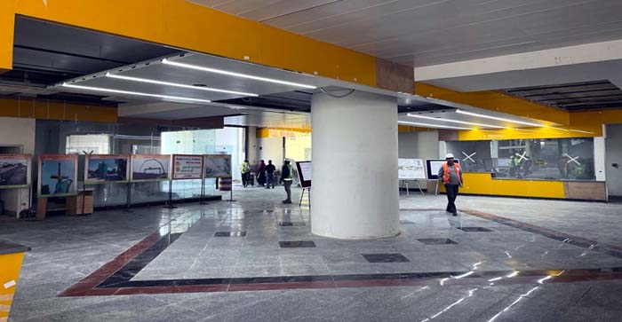 Agra News: Stations of Agra Metro started to beautify, finishing work continues… special care of facilities for passengers…#agranews