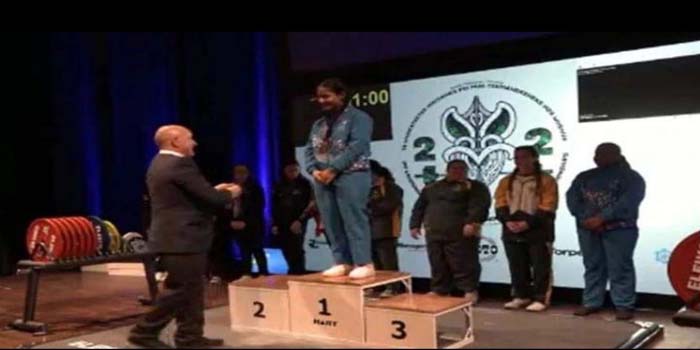  Shivpuri’s daughter Muskaan won gold medal in Commonwealth Powerlifting Championship