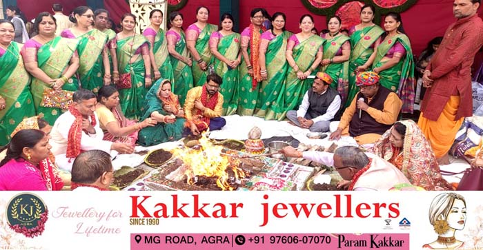  Agra News: 60 couples performed Ekadashi Udyapan with Mahayagya…#agranews