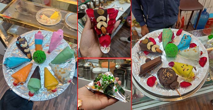  ‘Mast Banarasi Paan’ family paan cafe opened in Agra’s Sanjay Place, Variety of more than 250 paan