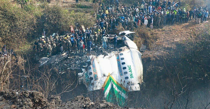  Photo & Video: Today’s biggest painful and sad accident, 68 people died in Nepal plane crash