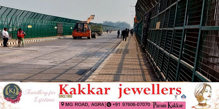  Agra News : Aambedkar Brij close till 31st January for repair in Agra #agra