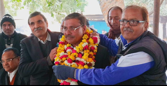  Agra News: Dharman Singh Rajput elected President of Advocates Bar Association Fatehabad, Agra…#agranews