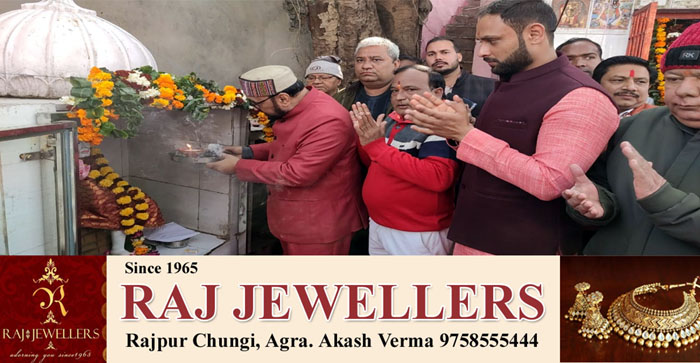  Agra News: Shree Sai Darbar decorated in the ancient Shiva temple of Agra…#agranews