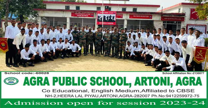  Agra News: Army Recruiting Office, Agra has started dispatching Agniveer batches to Army Training Centers…#agranews