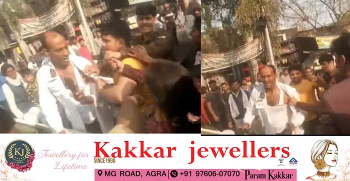  Agra News: Clash between devotees and traffic policemen in Mathura…#mathuranews