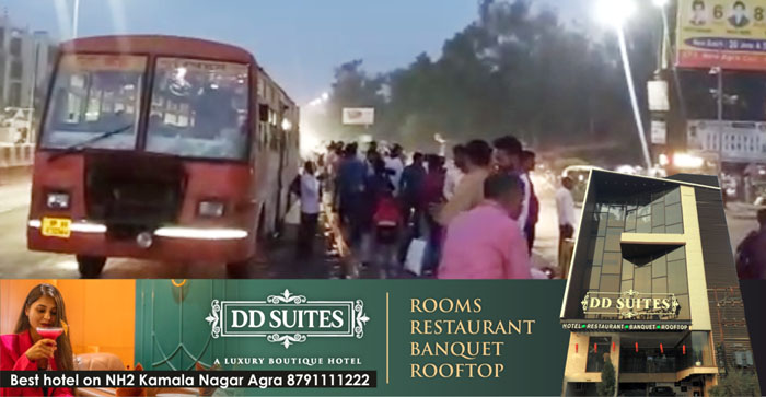  Agra News: Passengers crowd at bus stands and railway stations…#agranews