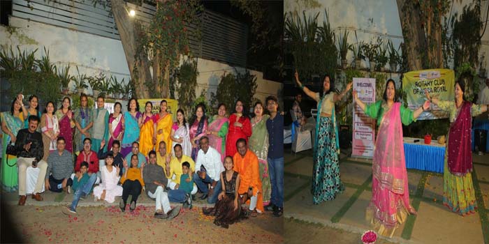  Agra News : Rotary Club of Agra Royal celebrate holi in Agra #agra