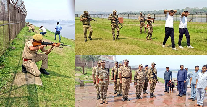  Agra News: Mockdrill of security at Taj Mahal, Caught two intruders who entered from Yamuna side…#agranews