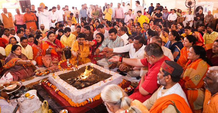  Agra News: Preparations for Shri Ram Katha started in Agra, Bhoomi Pujan was done…#agranews