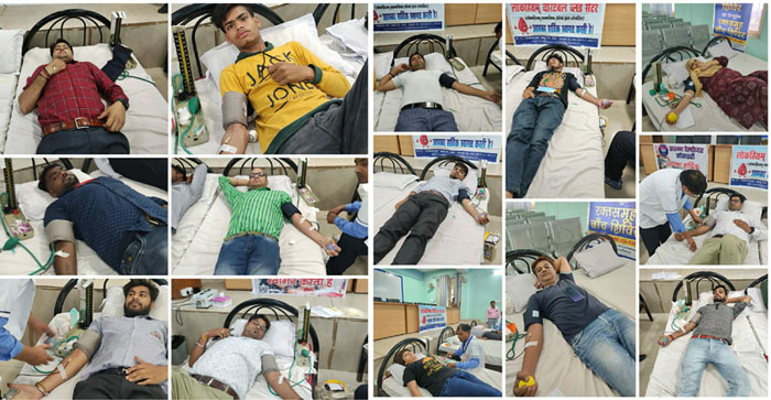  Agra News: 38 people donated blood in Agra, 90% of these donors donated blood for the first time…#agranews