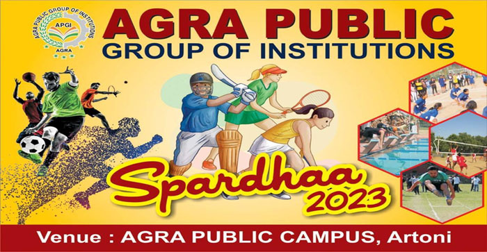  Agra News:  Sports competition in Agra Public Group of Institutions from tomorrow…#agranews