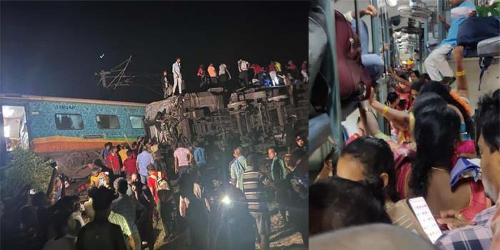  Odisha Train Accident Video Update : 70 died, 400 injured #odisha