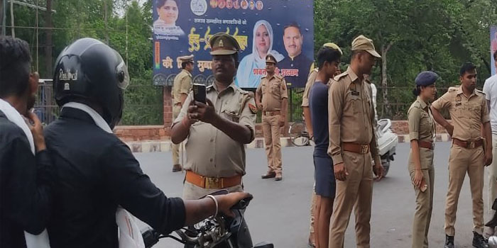  Agra News : Vehicle registration cancel for more than 50 Challan #agra