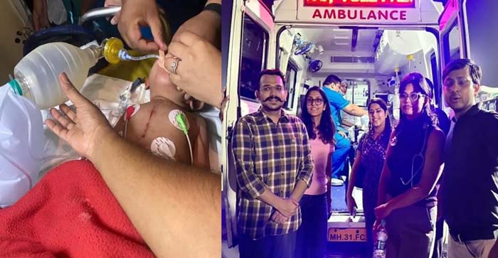  Agra News: Five doctors of Delhi AIIMS saved the life of a two-year-old girl in flight…#agranews