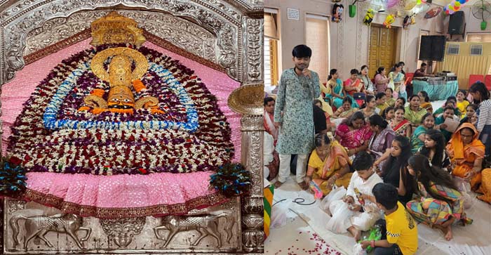  Agra News: Dauji’s Janmotsav celebrated at Khatu Shyam Mandir, Agra…#agranews