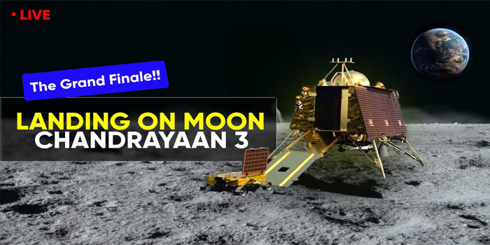  Chandrayaan 3 Landing Live : ISRO website Start Live, Full Detail #missionmoon