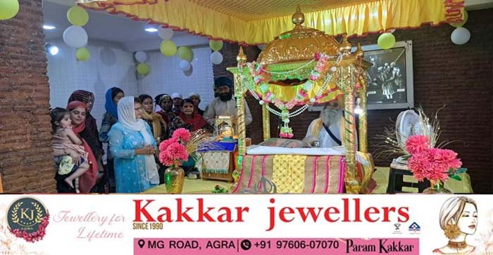  Agra News: Grand Kirtan Darbar held at Prakash Purab of Guru Granth Sahib Ji…#agranews