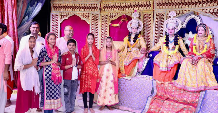  Agra News: The Vanvas Leela took place in the Shri Ram Leela Mahotsav of Shri Mankameshwar, Agra…#agranews