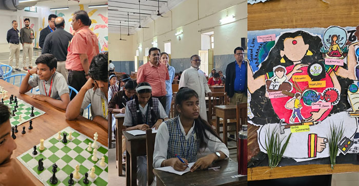  Agra News: Students showcased their talent in sports, dance, collage making and writing competition….#agranews