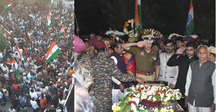  Photo News: See the last journey of martyr Captain Shubham Gupta in photos….#agranews